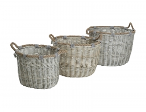 Εικόνα Ψάθινα & Υφασμάτινα Καλάθια