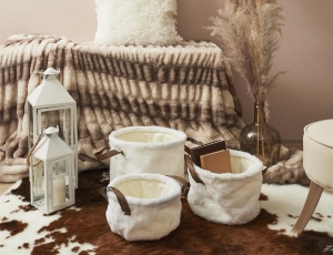 Εικόνα Ψάθινα & Υφασμάτινα Καλάθια